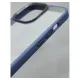Husa SILKASE pentru Apple iPhone 13 Pro, plastic/cauciuc, transparent/albastru navy (iPhone 13 Pro, H1473) by www.silkase.ro