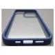Husa SILKASE pentru Apple iPhone 13 Pro, plastic/cauciuc, transparent/albastru navy (iPhone 13 Pro, H1473) by www.silkase.ro
