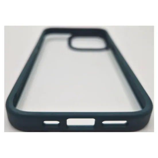 Husa SILKASE pentru Apple iPhone 13 Pro, plastic/cauciuc, transparent/verde army (SILKASE, iPhone 13 Pro) by www.silkase.ro Husa SILKASE pentru Apple iPhone 13 Pro, plastic/cauciuc, transparent/verde army (iPhone 13 Pro, H1474) by www.silkase.ro