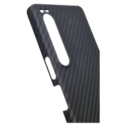 Husa fibra carbon SILKASE pentru Sony Xperia 5 III, aramid kevlar, negru Husa fibra carbon SILKASE pentru Sony Xperia 5 III, aramid kevlar, negru