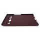 Husa fibra de carbon SILKASE pentru Google Pixel 6 Pro, protectie camera, aramid kevlar, rosu (Telefoane Google, H1507) by www.silkase.ro