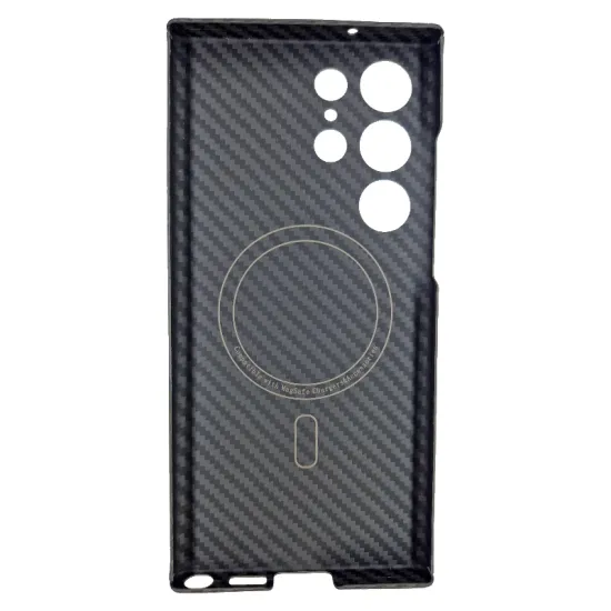 Husa fibra de carbon SILKASE MagSafe pentru Samsung S23 Ultra, protectie camera, aramid kevlar, negru mat (SILKASE, Telefoane Samsung) by www.silkase.ro Husa fibra de carbon SILKASE MagSafe pentru Samsung S23 Ultra, protectie camera, aramid kevlar, negru mat (Telefoane Samsung, H2194) by www.silkase.ro
