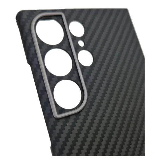 Husa fibra de carbon SILKASE MagSafe pentru Samsung S23 Ultra, protectie camera, aramid kevlar, negru mat (SILKASE, Telefoane Samsung) by www.silkase.ro Husa fibra de carbon SILKASE MagSafe pentru Samsung S23 Ultra, protectie camera, aramid kevlar, negru mat (Telefoane Samsung, H2194) by www.silkase.ro
