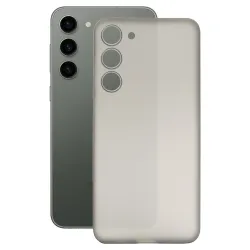 Husa 0.3mm SILKASE pentru Samsung Galaxy S23, subtire, plastic mat, culoare gri