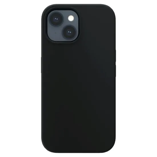 Husa SILKASE pentru Apple iPhone 13 Mini, soft silicon, culoare negru (iPhone 13 Mini, H2225) by www.silkase.ro