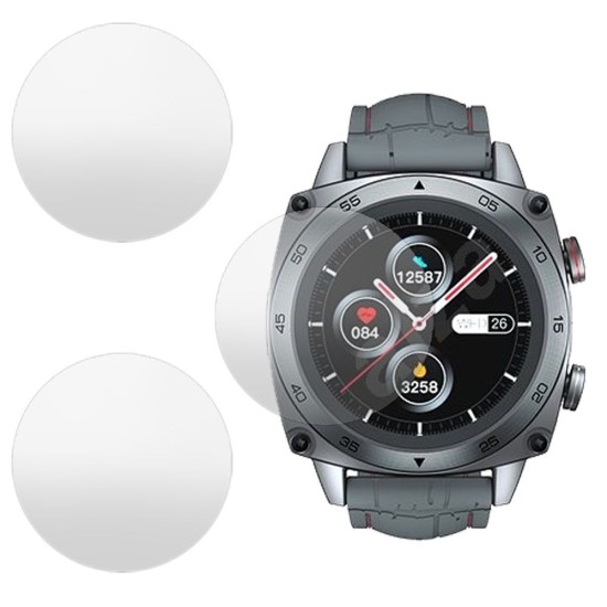 Set 3 folii mate SILKASE Cubot C3 (46mm), silicon, regenerabil, Full-display (SILKASE, Folie silicon smartwatch mate) by www.silkase.ro SILKASE Set 3 Folii Silicon Regenerabil Full-display Cubot C3 (46mm), Mat (Folie silicon smartwatch mate, W0412) by www.silkase.ro