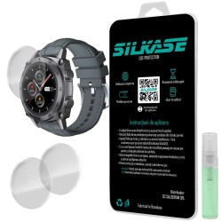 SILKASE Set 3 Folii Silicon Regenerabil Full-display Cubot C3 (46mm), Lucios SILKASE Set 3 Folii Silicon Regenerabil Full-display Cubot C3 (46mm), Lucios