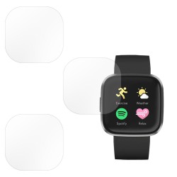 SILKASE Set 3 Folii Silicon Regenerabil Full-display Fitbit Versa 2 (36mm), Mat