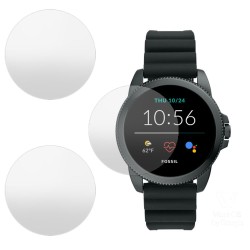SILKASE Set 3 Folii Silicon Regenerabil Full-display Fossil FTW4047 (44mm), Mat SILKASE Set 3 Folii Silicon Regenerabil Full-display Fossil FTW4047 (44mm), Mat