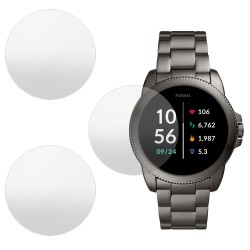 SILKASE Set 3 Folii Silicon Regenerabil Full-display Fossil FTW4049 (44mm), Mat