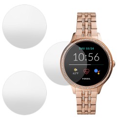 SILKASE Set 3 Folii Silicon Regenerabil Full-display Fossil FTW6073 (42mm), Mat