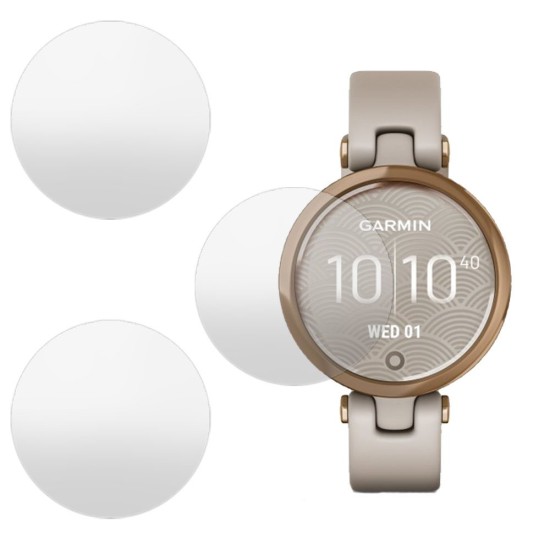 Set 3 folii mate SILKASE Garmin Lily (34mm), silicon, regenerabil, Full-display (SILKASE, Folie silicon smartwatch mate) by www.silkase.ro SILKASE Set 3 Folii Silicon Regenerabil Full-display Garmin Lily (34mm), Mat (Folie silicon smartwatch mate, W0394) by www.silkase.ro