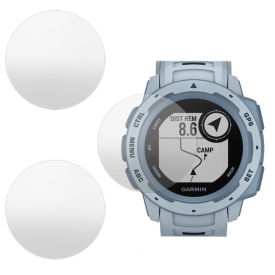 SILKASE Set 3 Folii Silicon Regenerabil Full-display Garmin Instinct (45mm), Mat (Folie silicon smartwatch mate, W0414) by www.silkase.ro