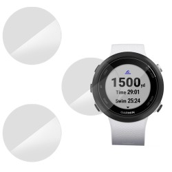 SILKASE Set 3 Folii Silicon Regenerabil Full-display Garmin Swim 2 (42mm), Lucios