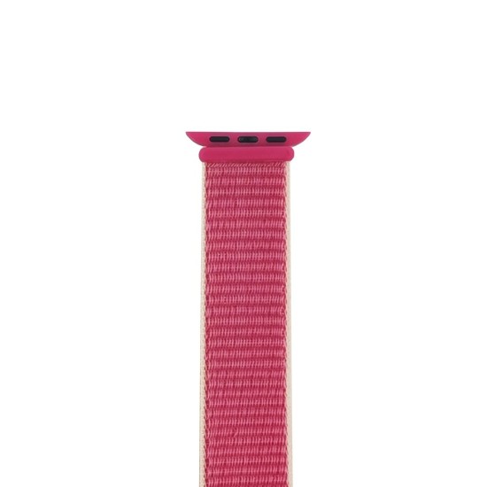 Curea Apple iWatch, SILKASE Sport Fabric, 38/40mm, light magenta (SILKASE, Curele Ceas) by www.silkase.ro SILKASE Curea Textilă Sport Apple Watch 42mm/41mm/40mm/38mm (Seria 11-1 / SE), Light Magenta (Curele Ceas, W0144) by www.silkase.ro