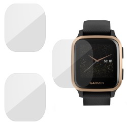 SILKASE Set 3 Folii Silicon Regenerabil Full-display Garmin Venu Sq (33mm), Lucios
