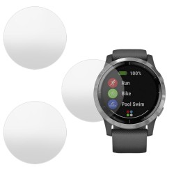 SILKASE Set 3 Folii Silicon Regenerabil Full-display Garmin Vivoactive 4S, Mat