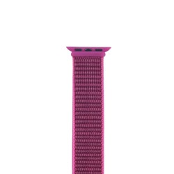 SILKASE Curea Textilă Sport Apple Watch 42mm/41mm/40mm/38mm (Seria 11-1 / SE), Magenta