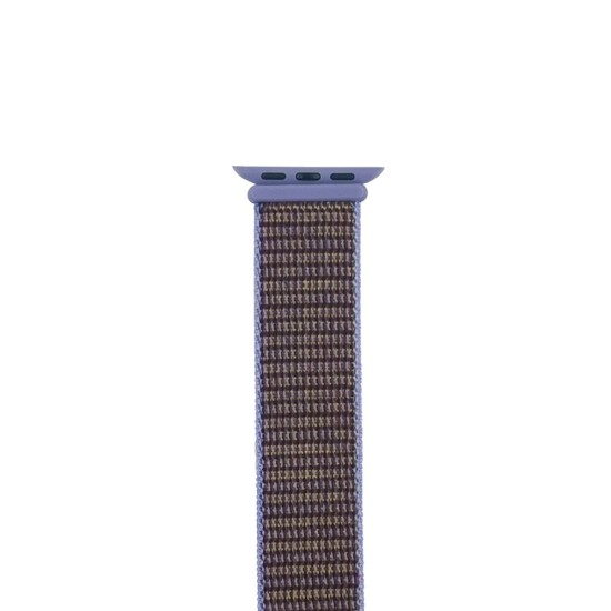 Curea Apple iWatch, SILKASE Sport Fabric, 38/40mm, mov (SILKASE, Curele Ceas) by www.silkase.ro SILKASE Curea Textilă Sport Apple Watch 42mm/41mm/40mm/38mm (Seria 11-1 / SE), Mov (Curele Ceas, W0142) by www.silkase.ro