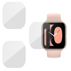 SILKASE Set 3 Folii Silicon Regenerabil Full-display Oppo Watch (41mm), Lucios SILKASE Set 3 Folii Silicon Regenerabil Full-display Oppo Watch (41mm), Lucios