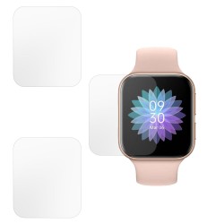 SILKASE Set 3 Folii Silicon Regenerabil Full-display Oppo Watch (41mm), Mat SILKASE Set 3 Folii Silicon Regenerabil Full-display Oppo Watch (41mm), Mat
