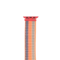 SILKASE Curea Textilă Sport Apple Watch 42mm/41mm/40mm/38mm (Seria 11-1 / SE), Portocaliu/Albastru/Gri SILKASE Curea Textilă Sport Apple Watch 42mm/41mm/40mm/38mm (Seria 11-1 / SE), Portocaliu/Albastru/Gri