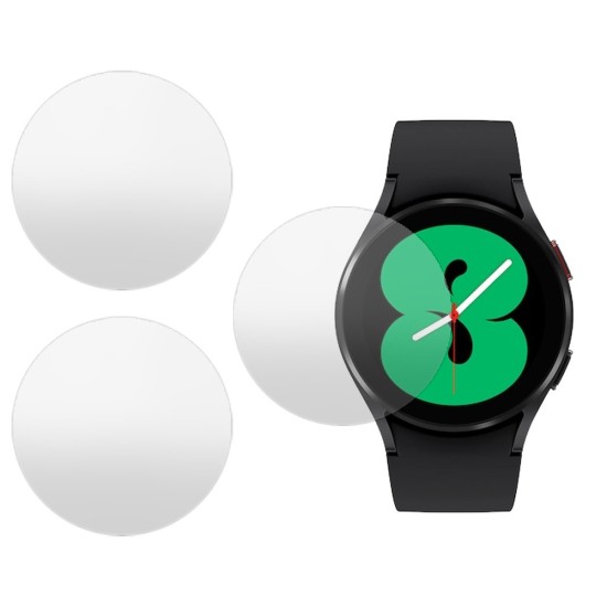 Set 3 folii mate SILKASE Samsung Galaxy Watch4 44mm, silicon, regenerabil, Full-display (SILKASE, Folie silicon smartwatch mate) by www.silkase.ro SILKASE Set 3 Folii Silicon Regenerabil Full-display Samsung Galaxy Watch4 (44mm), Mat (Folie silicon smartwatch mate, W0839) by www.silkase.ro