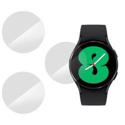 SILKASE Set 3 Folii Silicon Regenerabil Full-display Samsung Galaxy Watch4 (44mm), Lucios