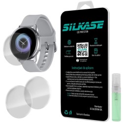 SILKASE Set 3 Folii Silicon Regenerabil Full-display Samsung Watch Active (40mm), Lucios SILKASE Set 3 Folii Silicon Regenerabil Full-display Samsung Watch Active (40mm), Lucios