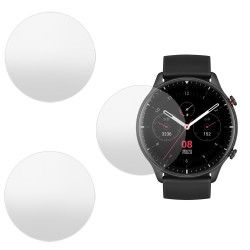 SILKASE Set 3 Folii Silicon Regenerabil Full-display Xiaomi Amazfit GTR 2 Sport (47mm), Mat