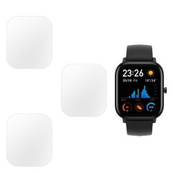 SILKASE Set 3 Folii Silicon Regenerabil Full-display Xiaomi Amazfit GTS (43x36mm), Mat
