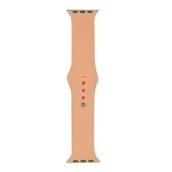 SILKASE Curea Silicon Lichid (Liquid) Apple Watch 42mm/41mm/40mm/38mm (Seria 11-1 / SE), Roz