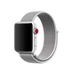 SILKASE Curea Textilă Sport Apple Watch 49mm/46mm/45mm/44mm/42mm (Ultra 3-1 / Seria 11-1 / SE), Alb SILKASE Curea Textilă Sport Apple Watch 49mm/46mm/45mm/44mm/42mm (Ultra 3-1 / Seria 11-1 / SE), Alb