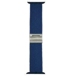 SILKASE Curea Împletită (Braided) Apple Watch 49mm/46mm/45mm/44mm/42mm (Ultra 3-1 / Seria 11-1 / SE), Albastru SILKASE Curea Împletită (Braided) Apple Watch 49mm/46mm/45mm/44mm/42mm (Ultra 3-1 / Seria 11-1 / SE), Albastru