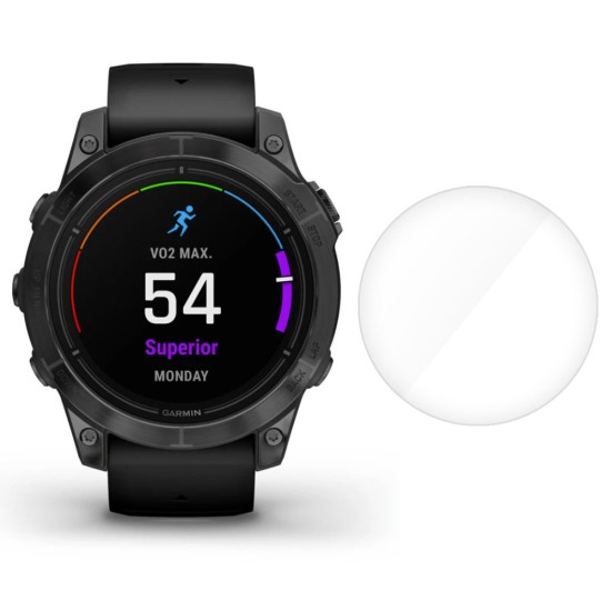 Set 3 folii SILKASE pentru Garmin Fenix Epix Pro (Gen 2) 47mm, silicon, regenerabil, Full-display (SILKASE, Folie Silicon Smartwatch) by www.silkase.ro SILKASE Set 3 Folii Silicon Regenerabil Full-display Garmin Epix Pro Gen 2 (47mm - 1.3 inch), Lucios (Folie Silicon Smartwatch, W1196) by www.silkase.ro