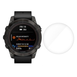 SILKASE Set 3 Folii Silicon Regenerabil Full-display Garmin Fenix 7 Pro (47mm - 1.3 inch), Lucios