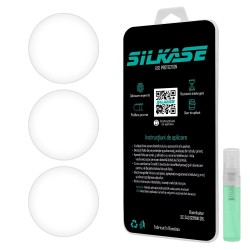 SILKASE Set 3 Folii Silicon Regenerabil Full-display Huawei Watch 4 (46mm - 1.5 inch), Mat SILKASE Set 3 Folii Silicon Regenerabil Full-display Huawei Watch 4 (46mm - 1.5 inch), Mat