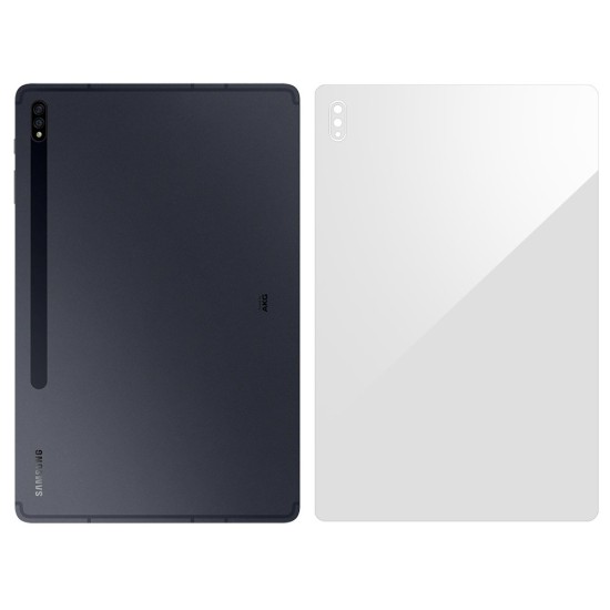 Folie spate SILKASE Samsung Galaxy Tab S7 11", protectie spate, silicon regenerabil (Folie Silicon Tableta, T0054) by www.silkase.ro