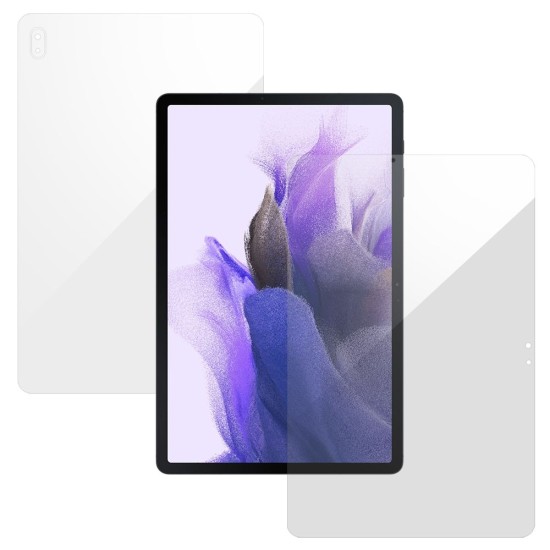 Set 2 folii SILKASE Samsung Galaxy Tab S7 FE 12.4", protectie tableta, silicon regenerabil (SILKASE, Folie Silicon Tableta) by www.silkase.ro Set 2 folii SILKASE Samsung Galaxy Tab S7 FE 12.4", protectie tableta, silicon regenerabil (Folie Silicon Tableta, T0081) by www.silkase.ro