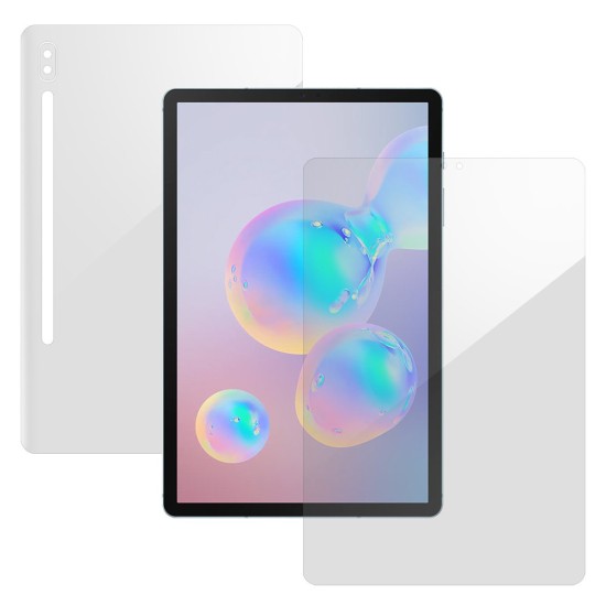 Set 2 folii SILKASE Samsung Galaxy Tab S6 5G 10.5", protectie tableta, silicon regenerabil (SILKASE, Folie Silicon Tableta) by www.silkase.ro Set 2 folii SILKASE Samsung Galaxy Tab S6 5G 10.5", protectie tableta, silicon regenerabil (Folie Silicon Tableta, T0088) by www.silkase.ro