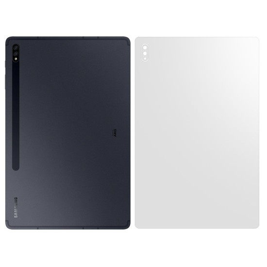 Folie spate mata SILKASE Samsung Galaxy Tab S7 11", protectie spate, silicon regenerabil (Folie Silicon Tableta Mata, T0148) by www.silkase.ro