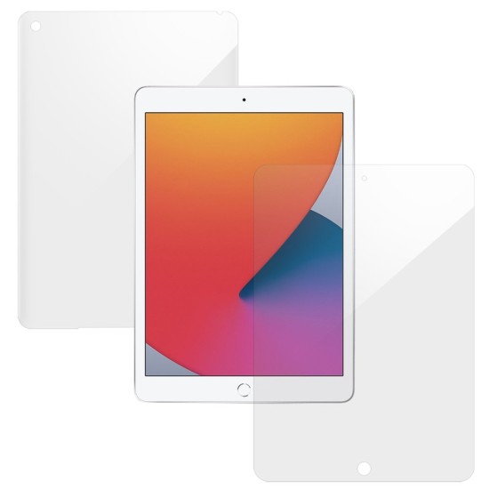 Set 2 folii SILKASE Apple iPad 9 10.2" (2021), protectie tableta,silicon regenerabil (Folie Silicon Tableta, T0066) by www.silkase.ro