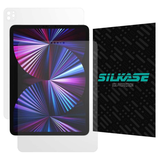 Set 2 folii mate SILKASE Apple iPad Pro 11" (2020), protectie tableta, silicon regenerabil (Folie Silicon Tableta Mata, T0163) by www.silkase.ro