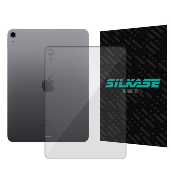 Folie spate SILKASE pentru Apple iPad 10.9" (2022), protectie spate, silicon regenerabil (Protectie laptop, T0211) by www.silkase.ro