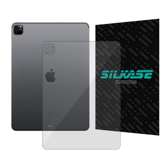 Folie spate SILKASE pentru Apple iPad Pro 11" (2022), protectie spate, silicon regenerabil (Protectie laptop, T0205) by www.silkase.ro