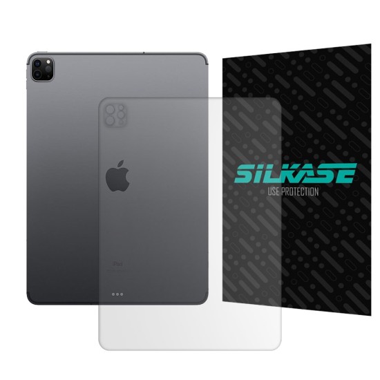 Folie spate mata SILKASE pentru Apple iPad Pro 11" (2022), protectie spate, silicon (Protectie laptop, T0208) by www.silkase.ro