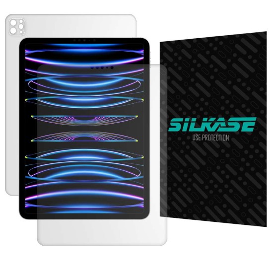 Set 2 folii mate SILKASE pentru Apple iPad Pro 11" (2022), protectie tableta, silicon (Protectie laptop, T0209) by www.silkase.ro