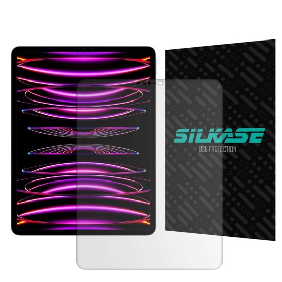 Folie mata SILKASE pentru Apple iPad Pro 12.9" (2022), protectie ecran, silicon (Protectie laptop, T0201) by www.silkase.ro