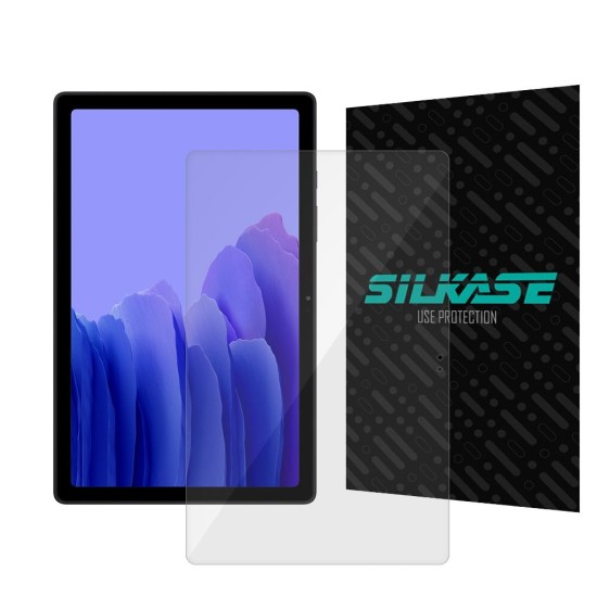 Set 2 folii SILKASE pentru Samsung Galaxy Tab A7 (2022) 10.4", protectie tableta, silicon regenerabil (Folie Silicon Tableta, T0242) by www.silkase.ro