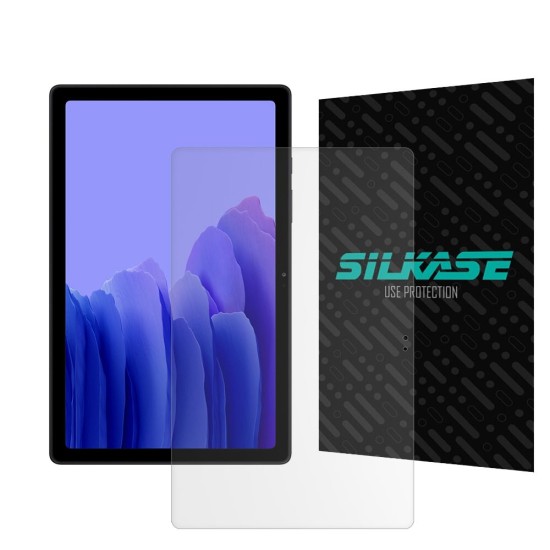 Set 2 folii mate SILKASE pentru Samsung Galaxy Tab A7 (2022) 10.4", protectie tableta, silicon (Folie Silicon Tableta Mata, T0245) by www.silkase.ro